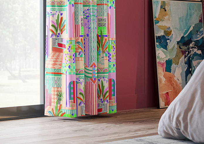 Chatelaine, Perfectly Peach - Made To Measure Curtains - Image 5